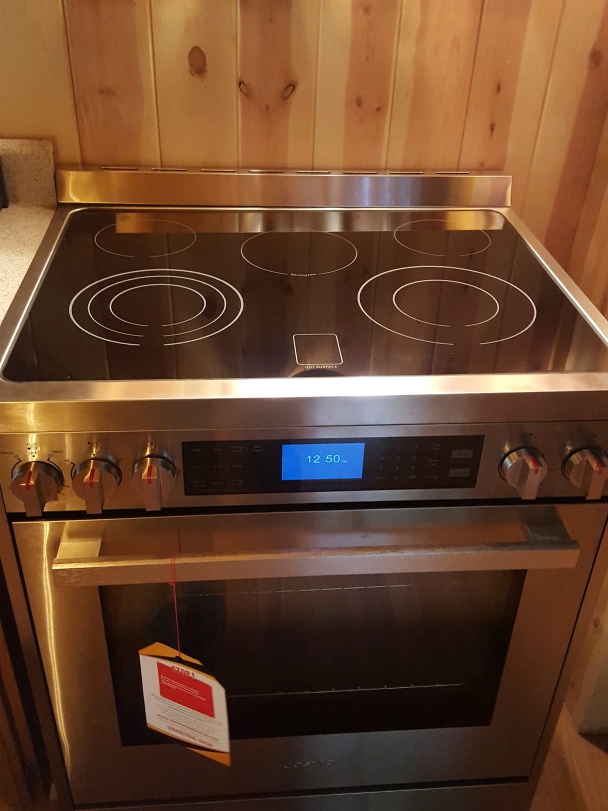 30 in. Vista Collection 5 cu. ft. 5 Burner Electric Range, Stainless Steel customer photo 2