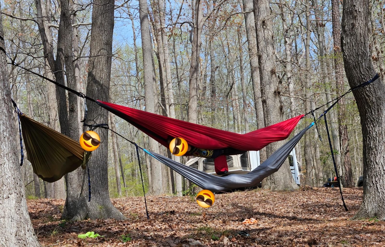 Kootek Camping Hammock 500lbs Capacity Outdoor Camping Essentials, Double customer photo 2