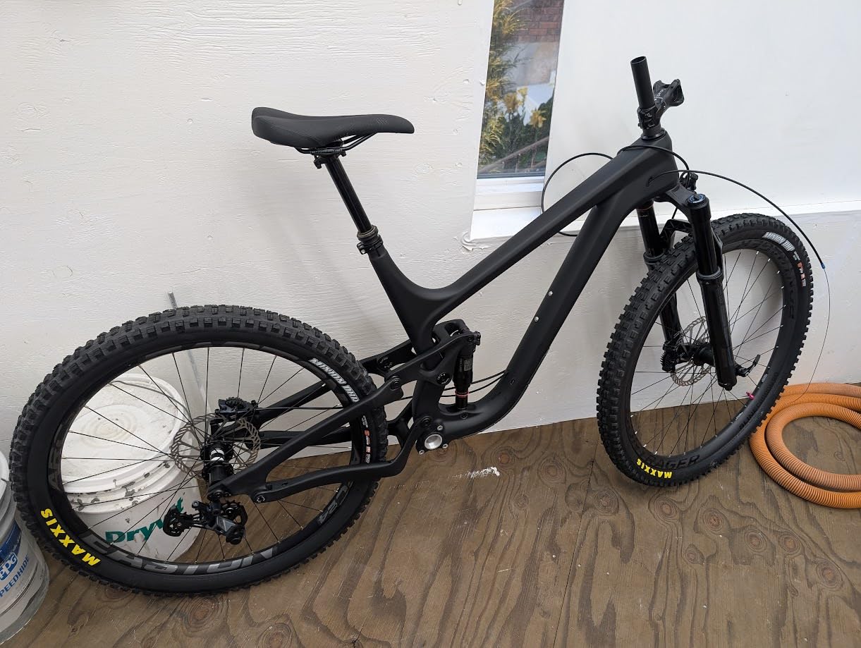 ICAN P9 29er Dual Suspension Enduro Carbon Mountain Bike Boost Frame 150mm Frame Travel 12×148mm XS/S/M/L Size customer photo 2