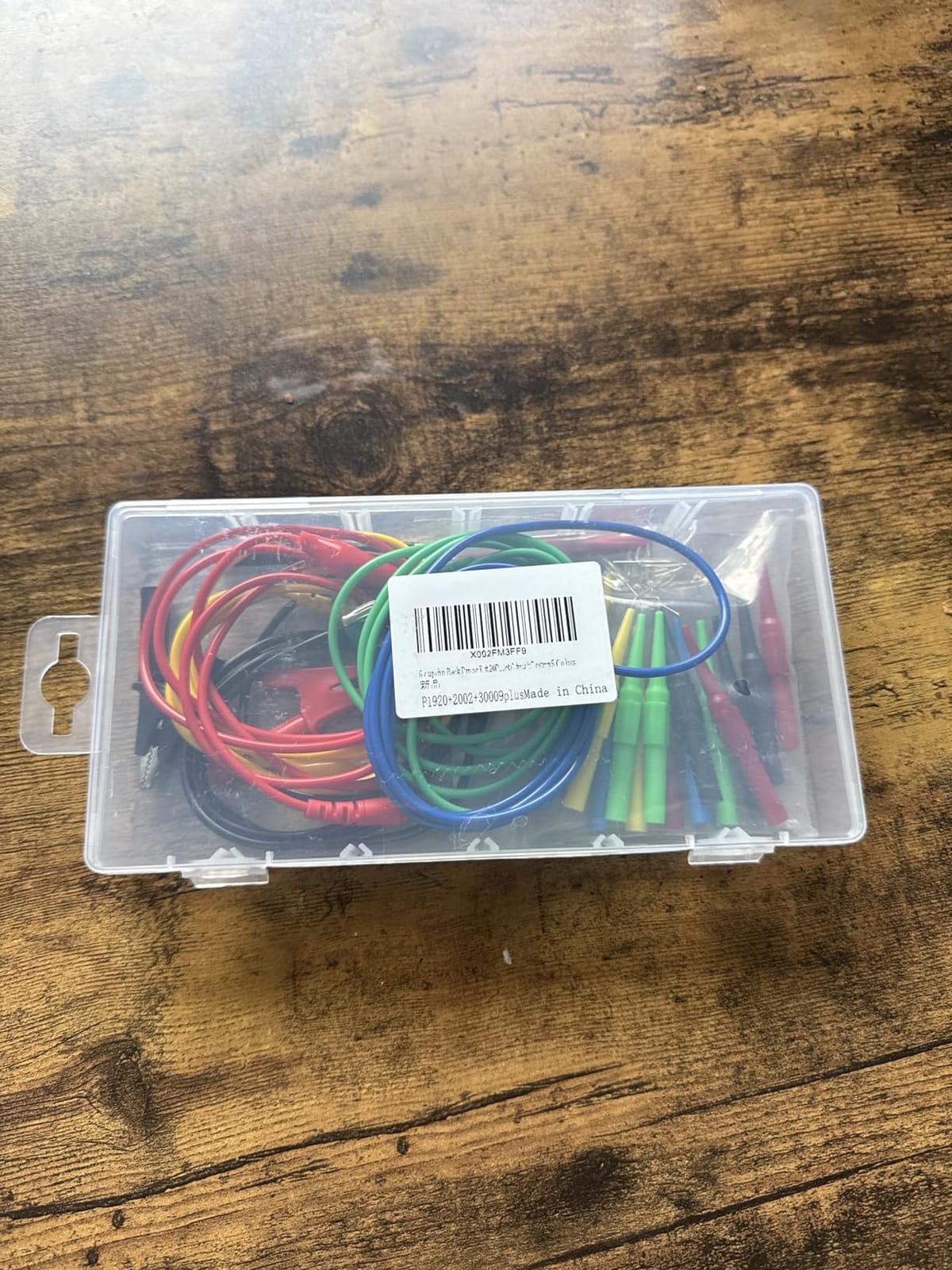 Goupchn Back Probe Kit 4mm Banana Plug to Copper Alligator Clip customer photo 1