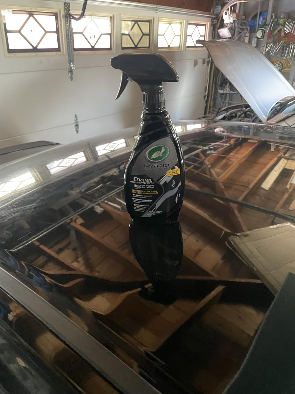 Turtle Wax Hybrid Solutions Ceramic Black Car Wax Spray, 16 oz. (Pack of 1) customer photo 1