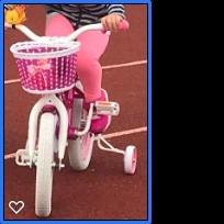 JOYSTAR Angel Girls Bike for Toddlers and Kids Ages 2-12 Years | 12-20 Inch Kids Bike with Training Wheels & Basket, 20 24“ Bicycle with Kickstand customer photo 2
