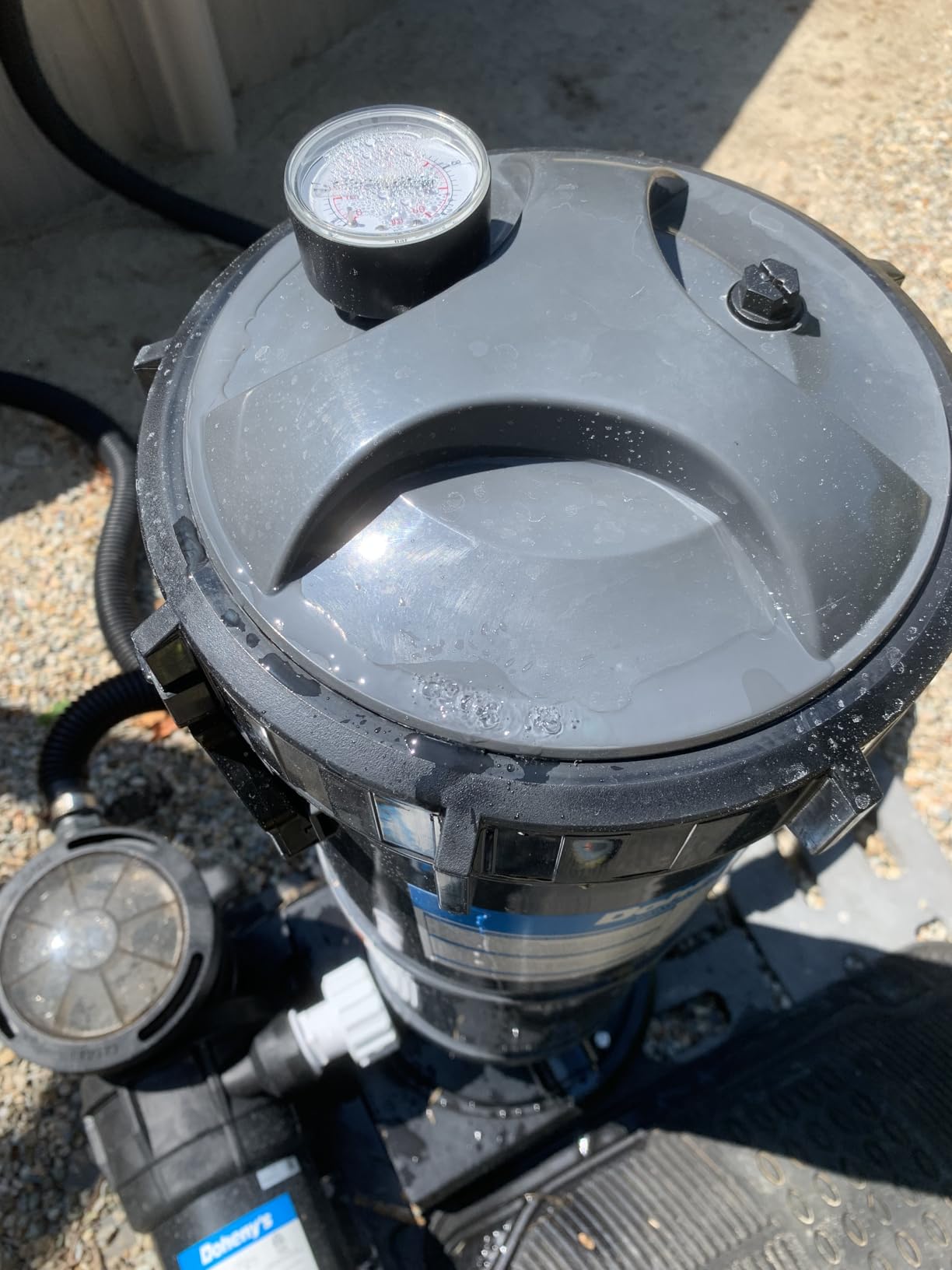 Doheny's Pool Pro Cartridge Filter System, 70 Sq. Ft., 1 HP Pump customer photo 2
