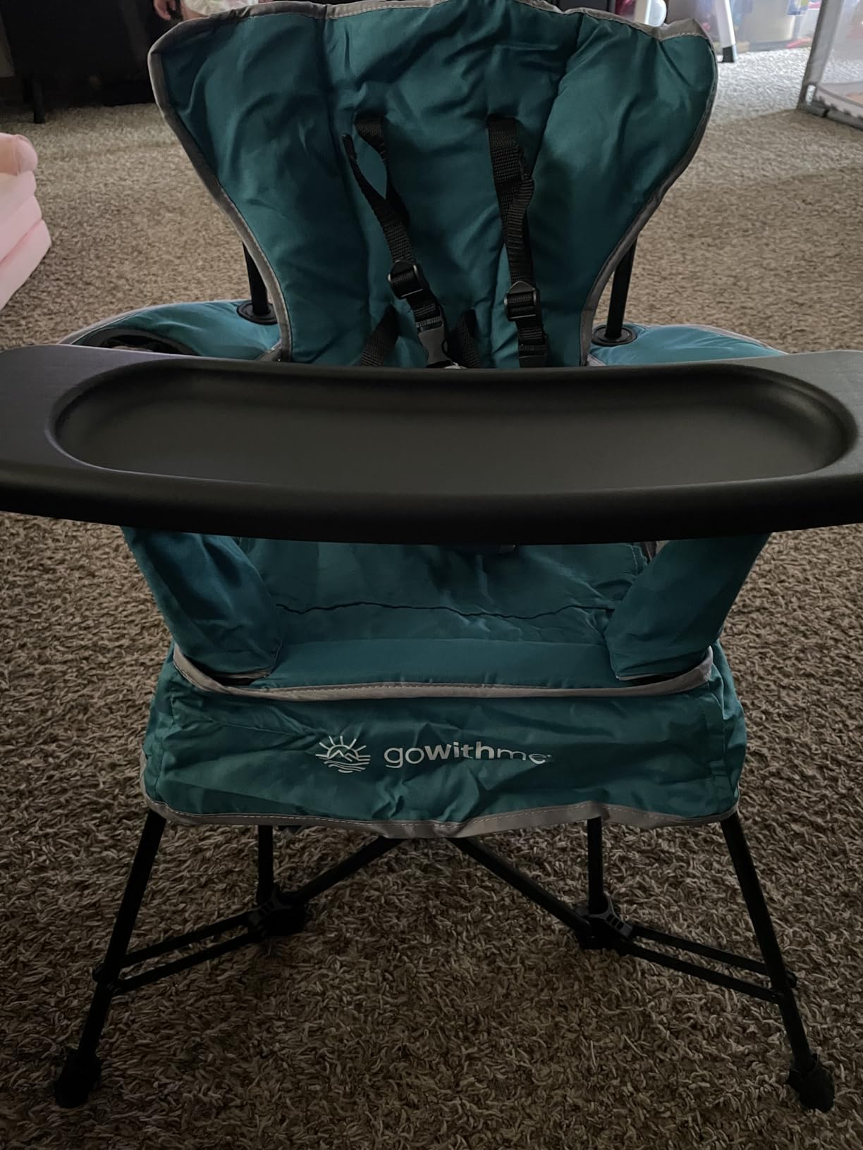 Baby Delight Go with Me Venture Portable Chair | Indoor and Outdoor | Sun Canopy | 3 Child Growth Stages | Carbon Camo customer photo 2