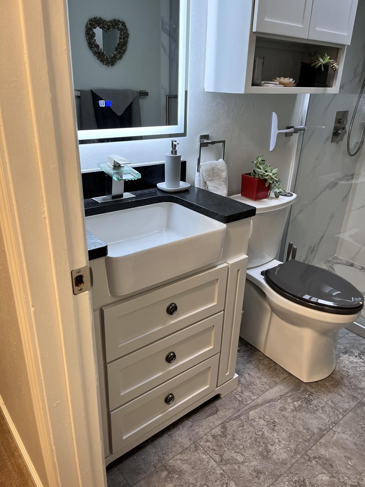 Mocoloo Oval Vessel Sink 16'' x 13'' Bathroom Sink Countertop Oval Shape Small Ceramic Bathroom Sinks White Porcelain Vanity Bowl Above Counter Art Basin customer photo 2