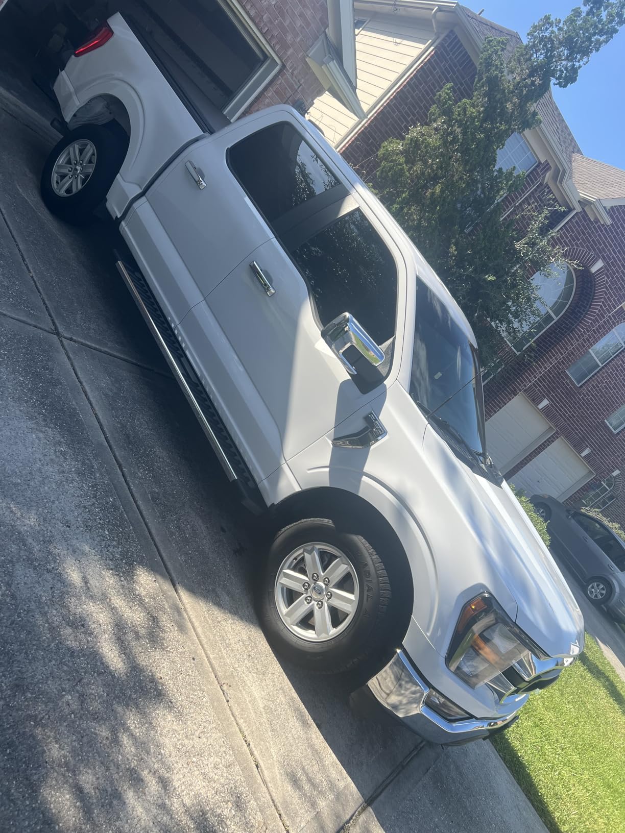 COMNOVA Pair Running Board Nerf Bar for 2015-2026 Ford F150 SuperCrew Cab customer photo 1