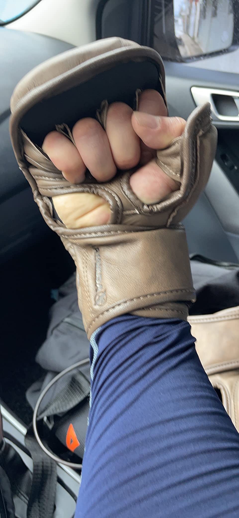 Hayabusa T3 LX Leather MMA Sparring Gloves customer photo 1