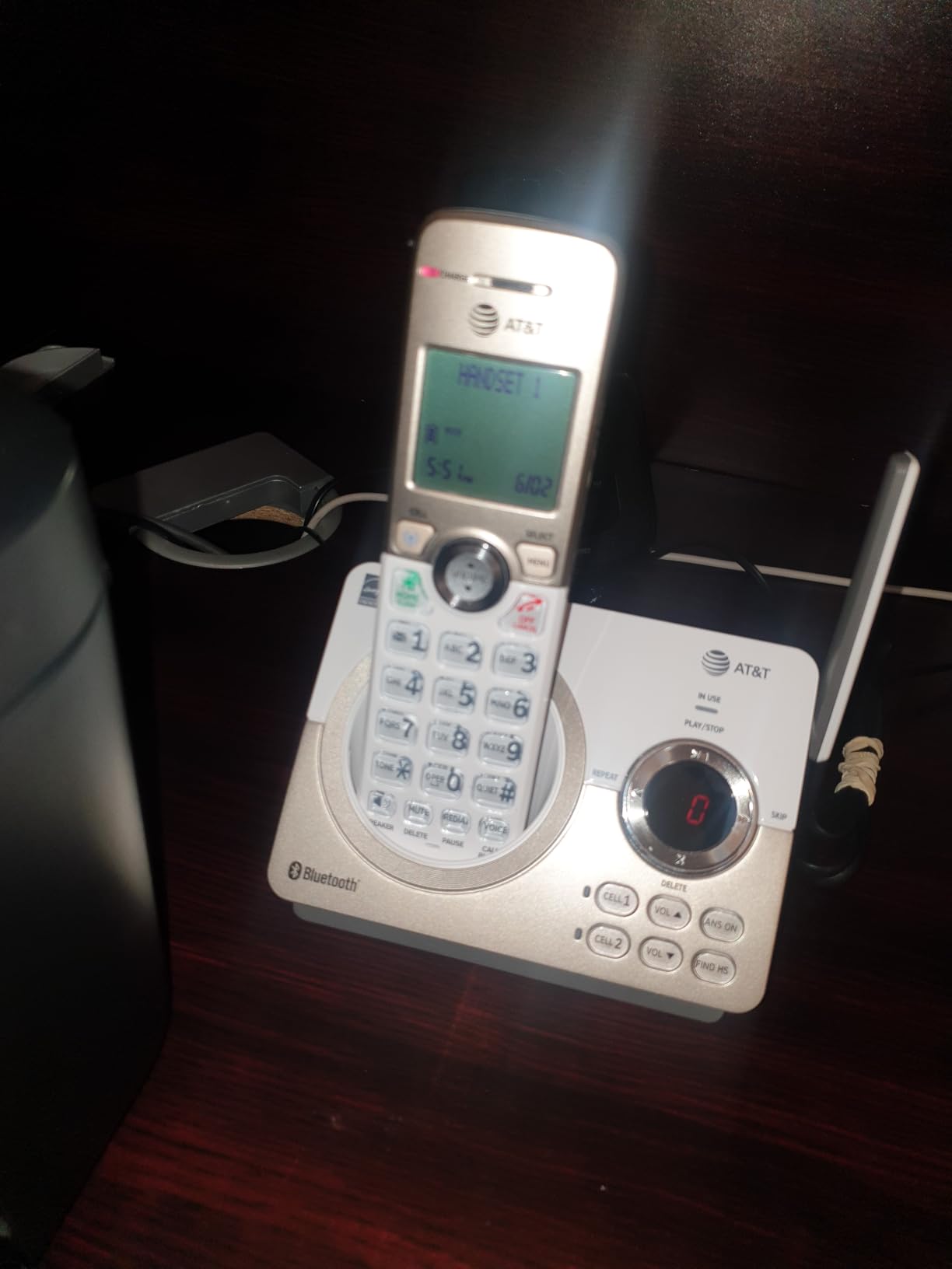 AT&T DL72219 DECT 6.0 2-Handset Cordless Phone for Home with Connect to Cell, Call Blocking, 1.8