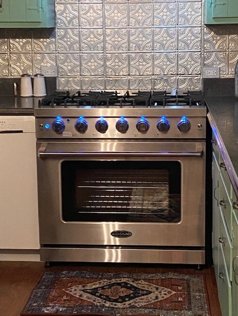 30 in. Haven Coll 4.8 cu ft 5 Burner Gas Range, Convection, Stainless Steel | Cosmo COS-EPGR304 Convection Oven, Knob LED Indicators, Mirror Finished Knobs, Storage Drawer, Liquid Propane Convertible customer photo 2