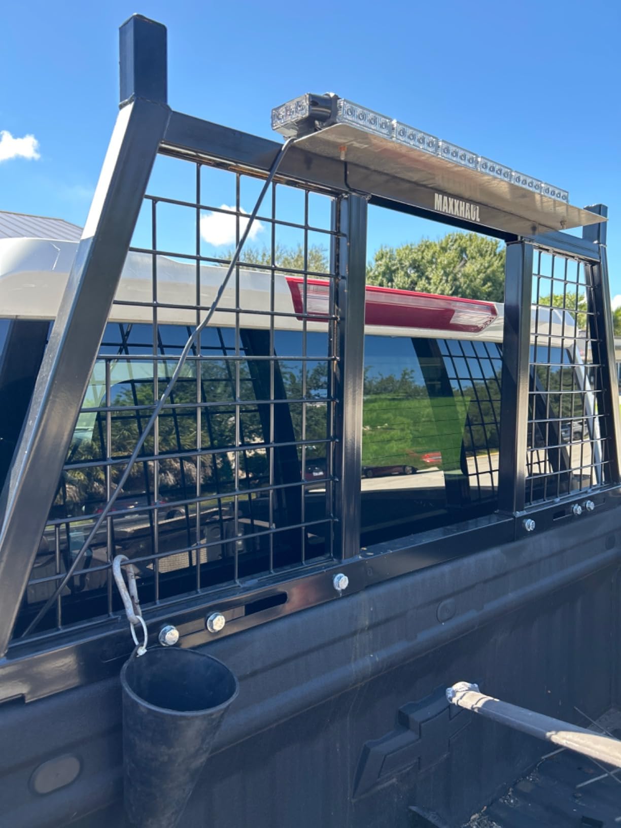 MaxxHaul Adjustable Truck Headache Rack - Fits 62