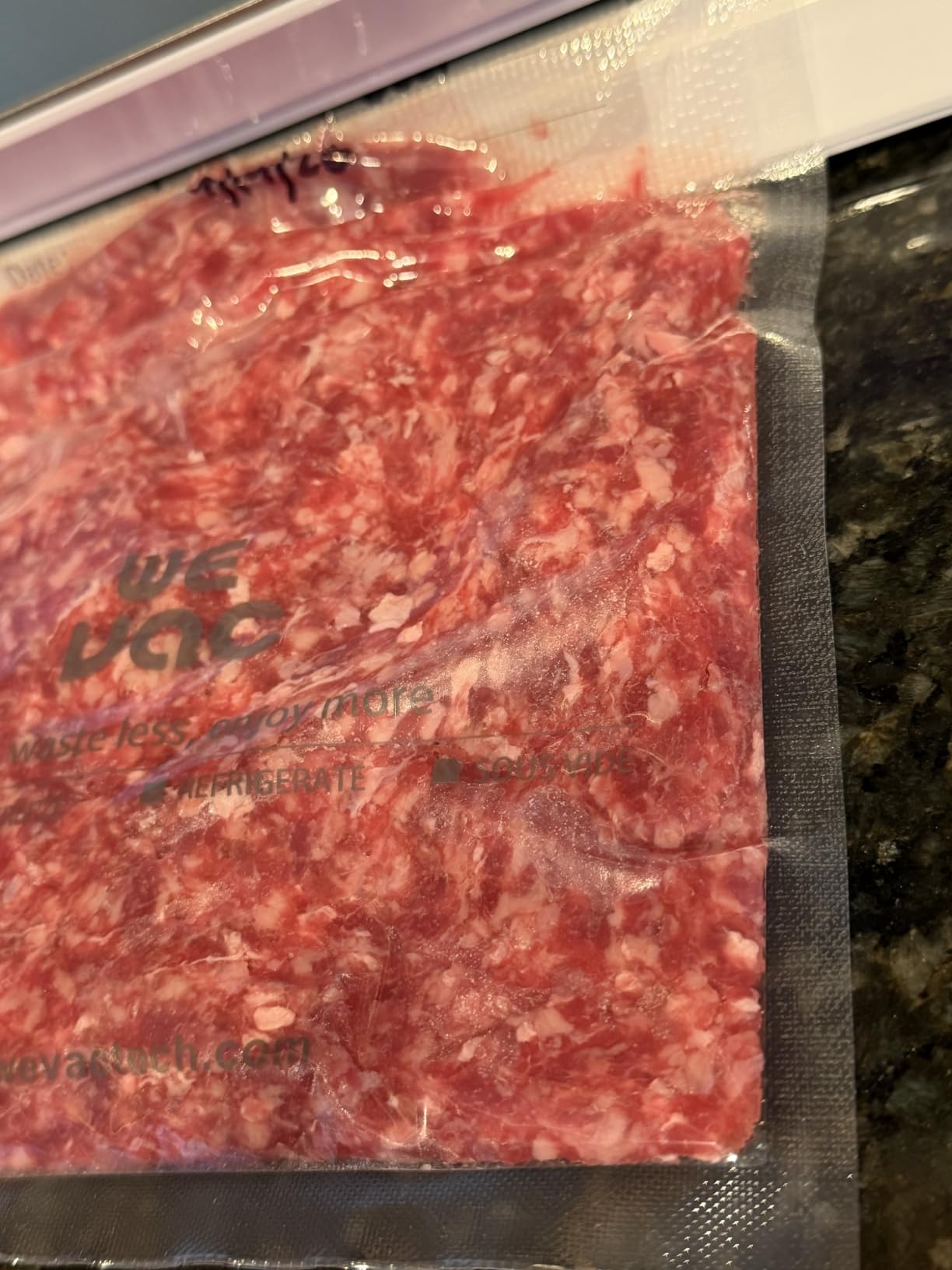 FoodSaver Compact Vacuum Sealer Machine with Airtight Bags and Roll - Ideal for Sous Vide and Airtight Food Storage, White customer photo 1