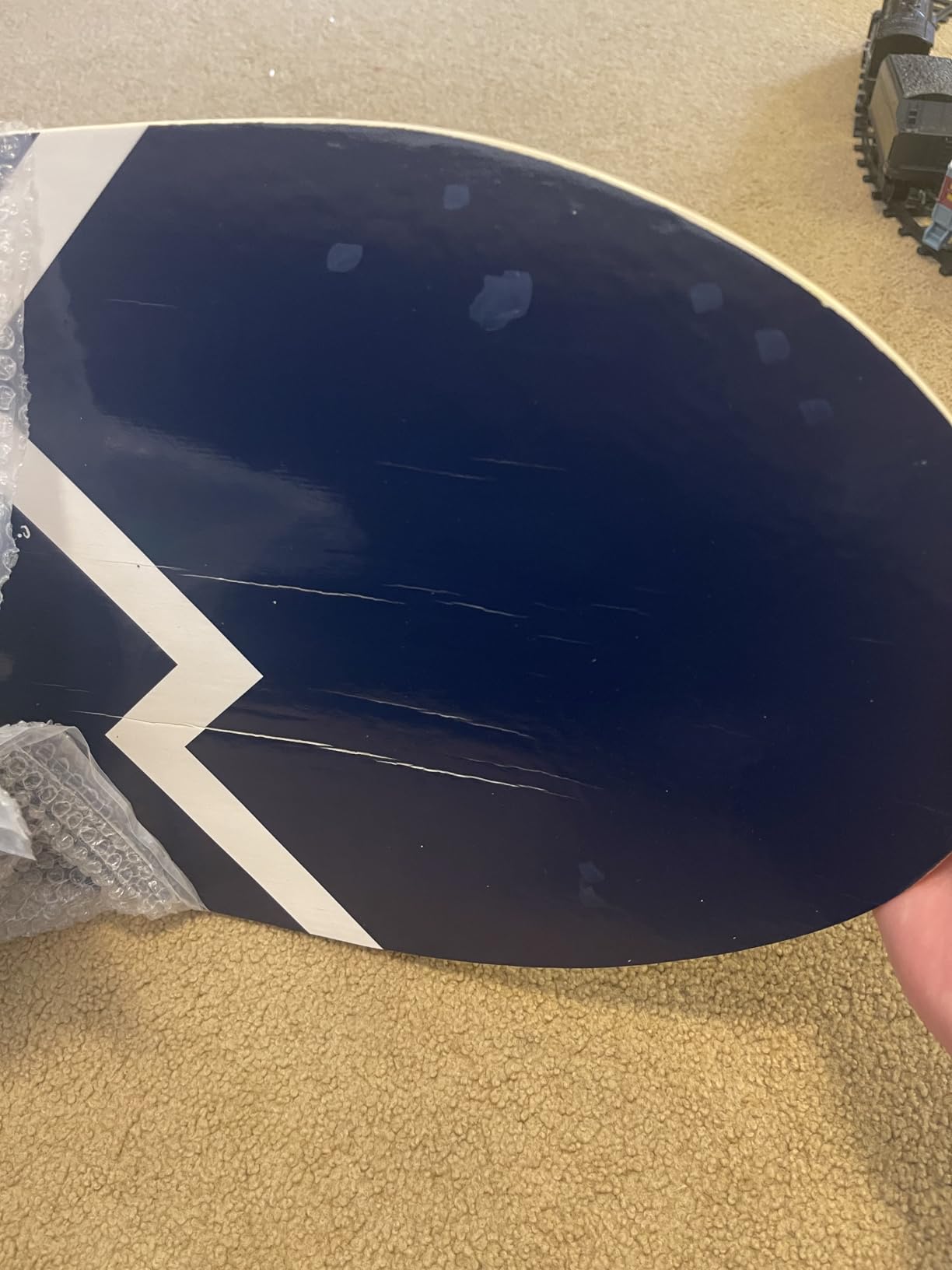 SportsStuff Snow Ryder Hardwood Snowboard, Beginner's Wood Snowboard, Multiple Sizes/Colors customer photo 2