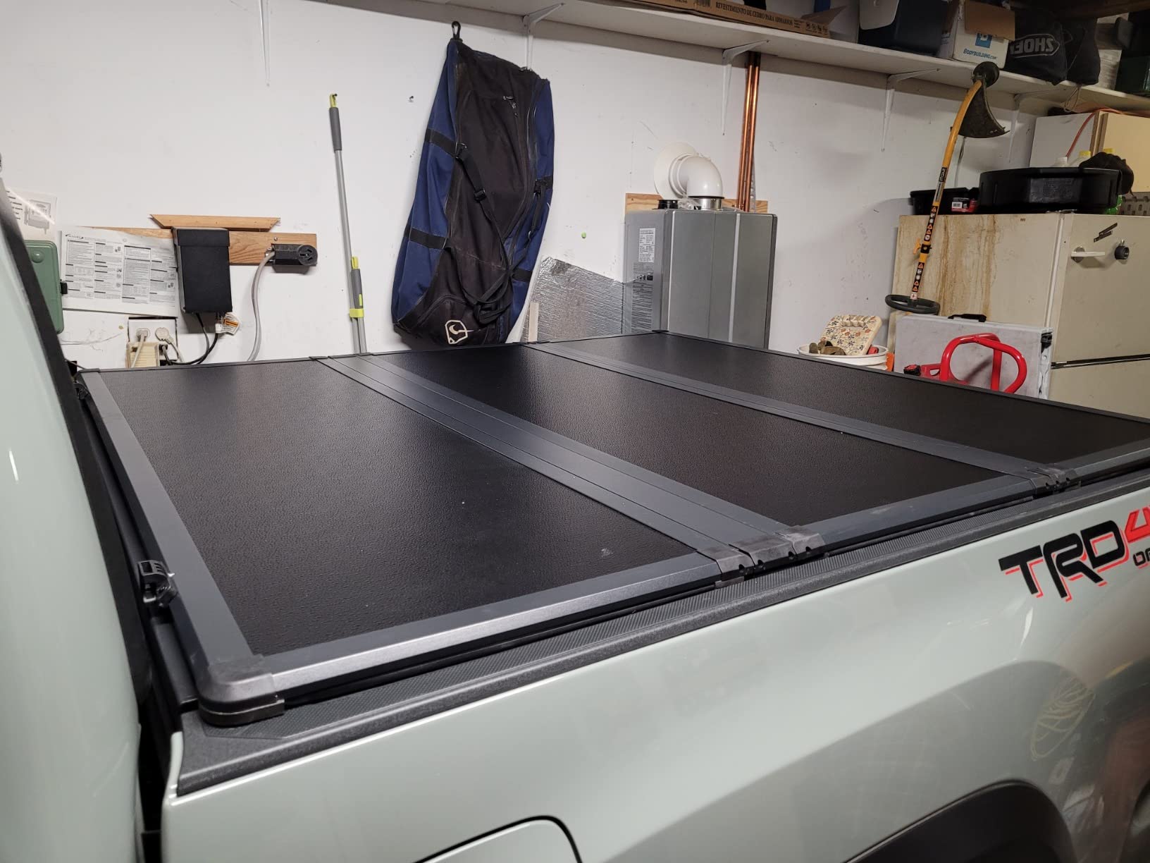 Kikito Hard Tri-Fold Tonneau Cover for 2016-2026 Toyota Tacoma 5Ft Bed (59.8-60.5in) | Waterproof & No-Drill Installation customer photo 2