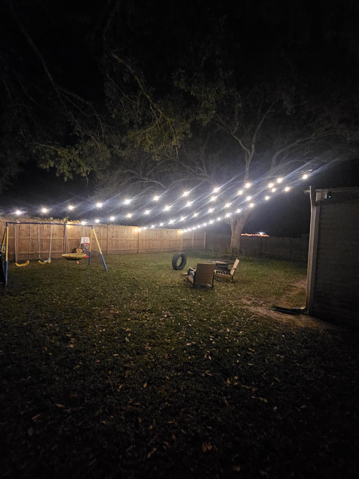Svater 48 FT Outdoor String Lights 2W Commercial Grade Waterproof S14 ETL customer photo 1