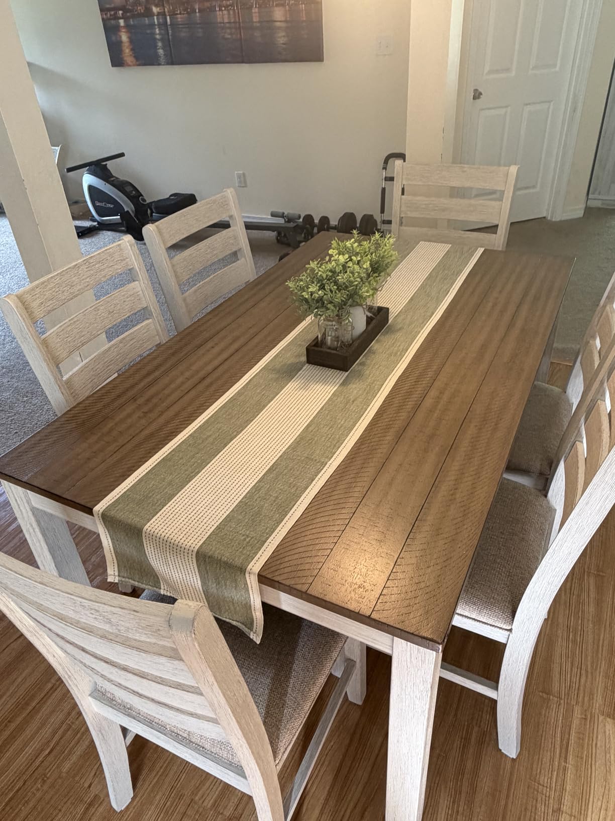 Signature Design by Ashley Caitbrook 7-Piece Dining Set, Gray Wash customer photo 2