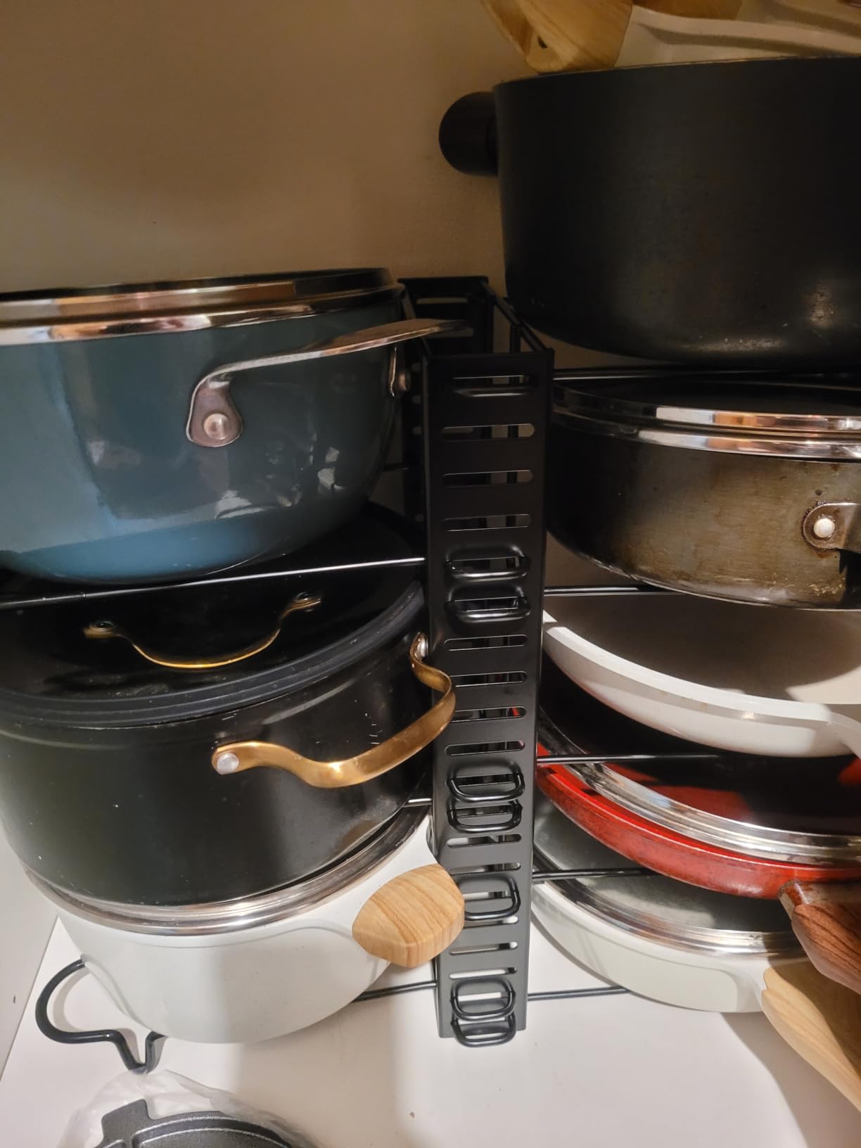ORDORA Pots and Pans Organizer Under Cabinet 16.6