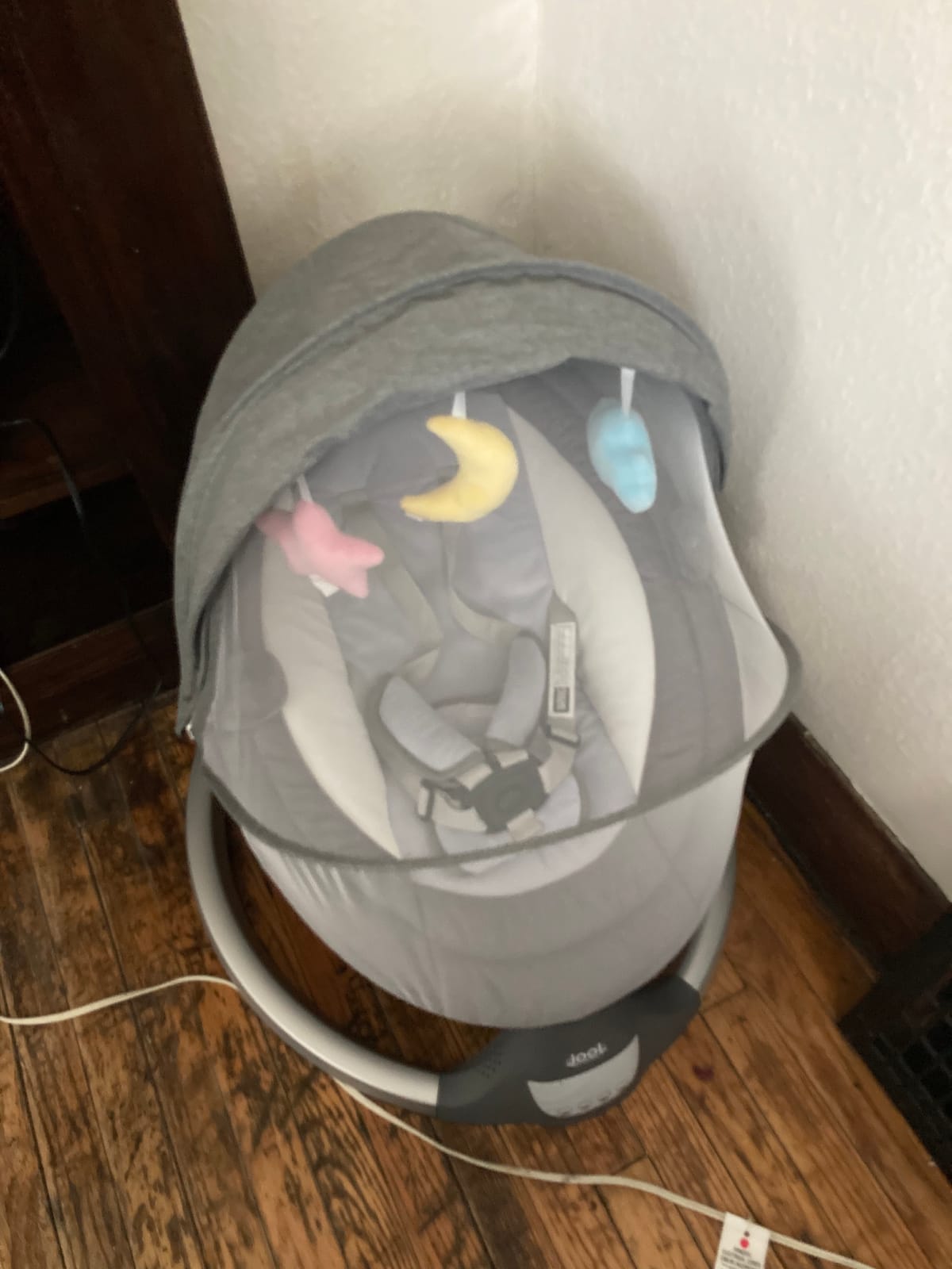 Jool Baby Nova Baby Swing for Infants – Bluetooth Music, Remote (Gray) | Keep Baby Happy While Getting Things Done – Gentle Side-to-Side Motion Helps Baby Feel Content customer photo 2