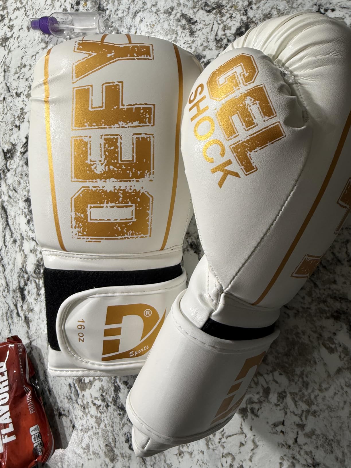 DEFY Boxing Gloves for Men & Women - Premium Quality Synthetic Leather Boxing Gloves for Training - Perfect for Punching Heavy Bags, Sparring, & Fighting Gloves customer photo 2