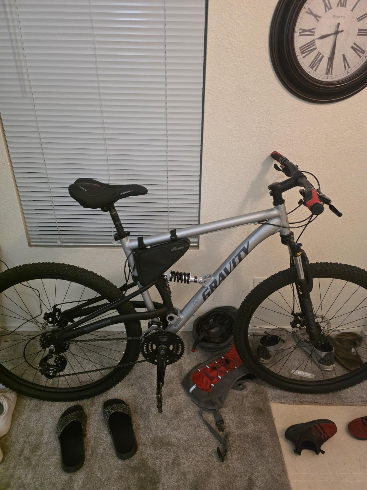 2025 Gravity FSX 29 LTD Dual Suspension 21 Speed Mountain Bike customer photo 2