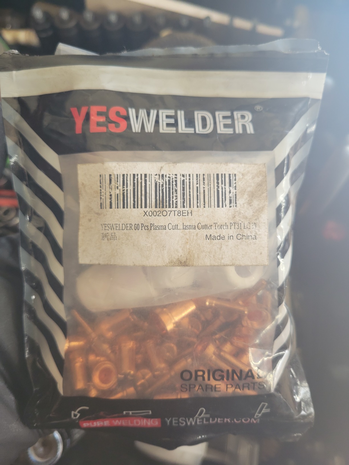 YESWELDER 110-Piece PT31 Plasma Consumables Kit for CUT-45/CUT-50 customer photo 2
