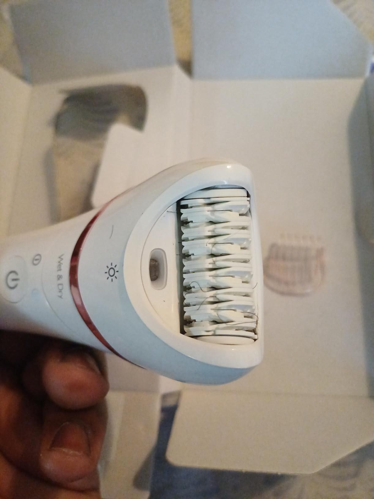 Philips Epilator Series 8000 5 in 1 Shaver for Women, Trimmer, Pedicure and Body Exfoliator with 9 Accessories, BRE740/14 customer photo 2