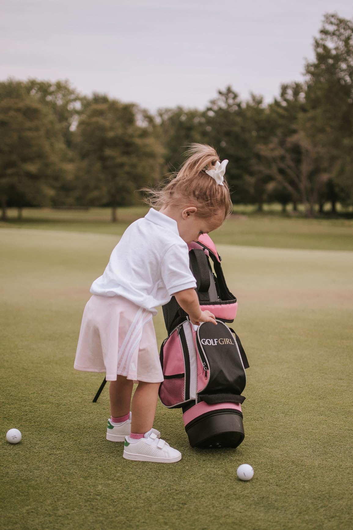 Golf Girl Junior Girls Golf Set V3 with Pink Clubs and Bag, Right Hand customer photo 2