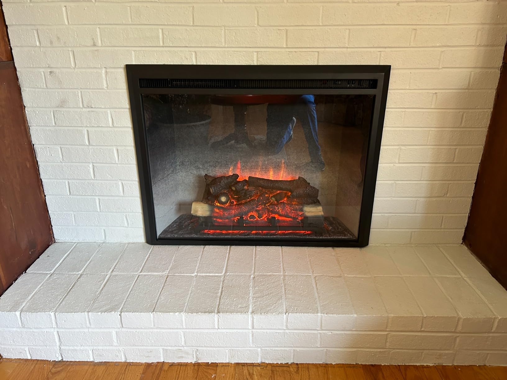 RICHFLAME Edward 33 Inches Electric Fireplace Insert customer photo 1