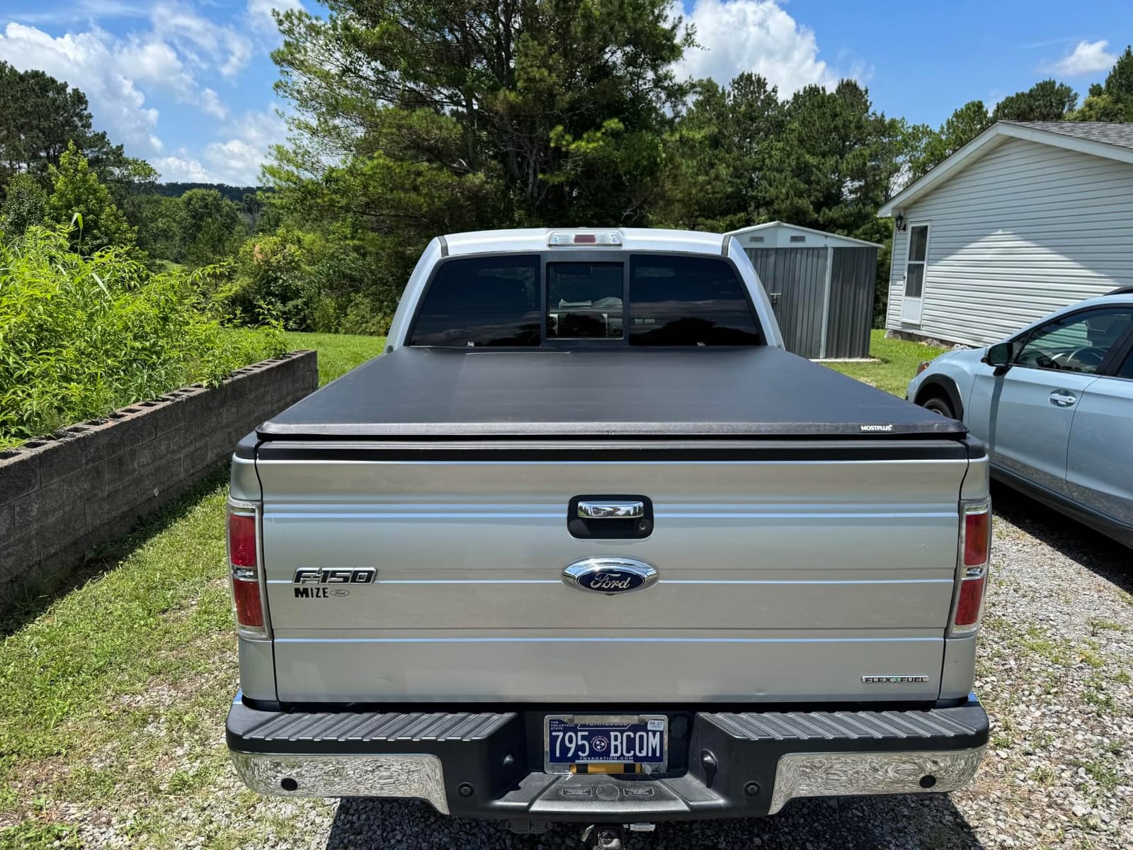 MOSTPLUS 5.5FT Roll-Up Soft Vinyl Truck Bed Tonneau Cover Compatible for Ford F150 F-150 2009-2025 2026 Short Bed On Top (67Inch) customer photo 2