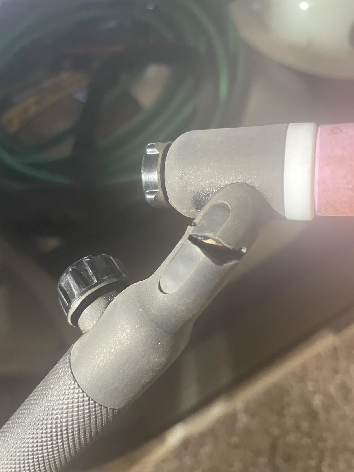 YESWELDER Tig Welding Torch WP-17FV Gas-Valve Head Flexible Head Air-Cooled customer photo 1