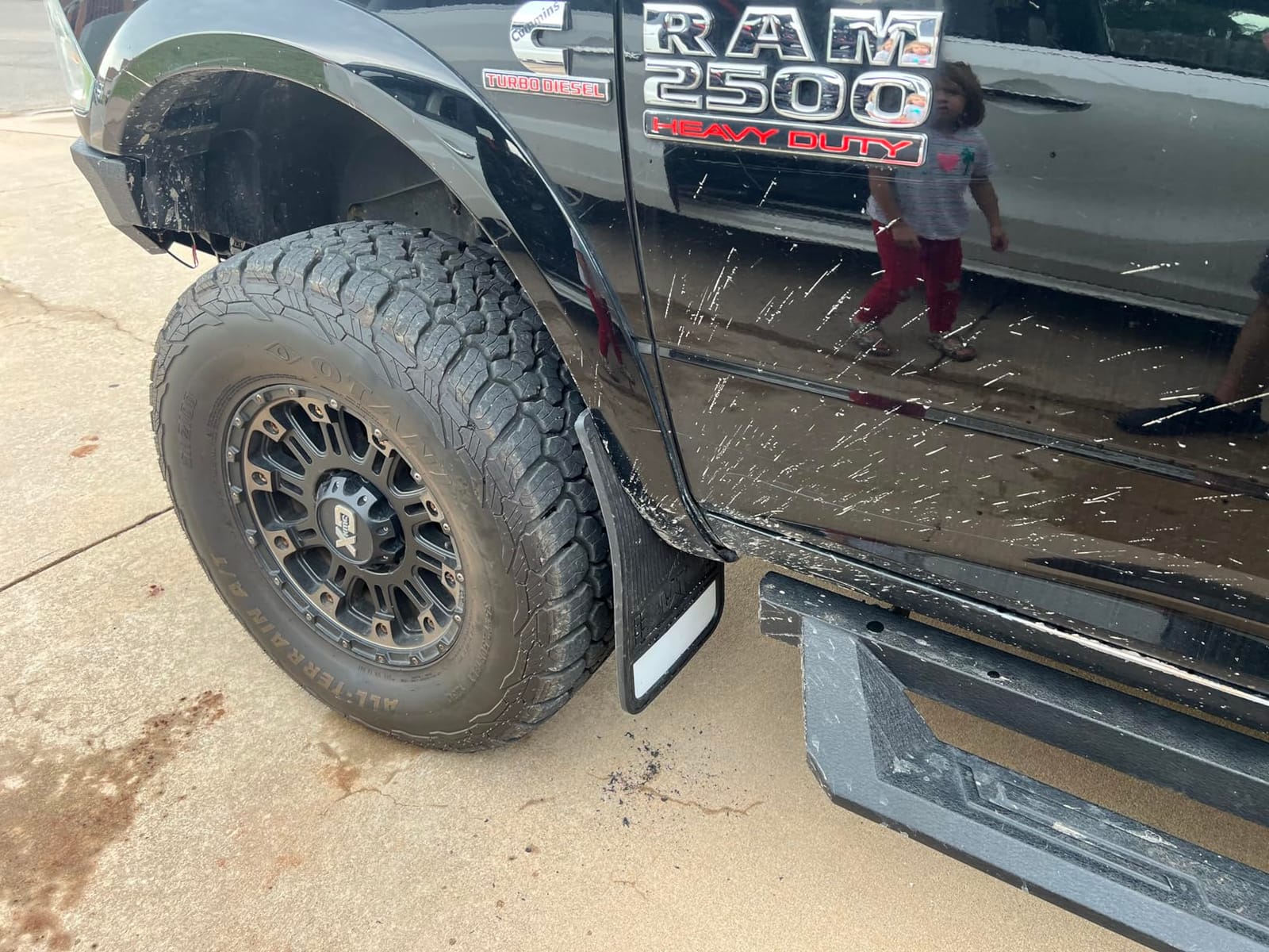Cat® Mud Flaps for Trucks - Heavy Duty Rubber Truck Accessories & Wheel Liner Mud Flaps for Pickup Trucks - Splash Guards for Front or Back Tires - Some Drilling Required for Included Screws customer photo 1