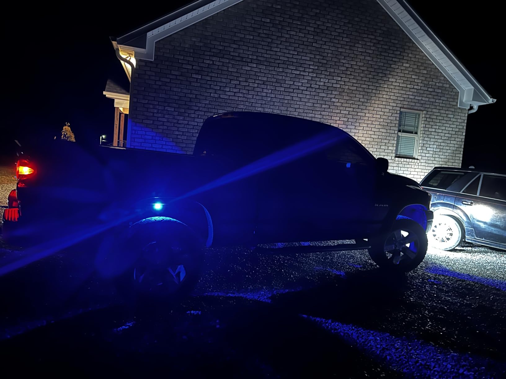 YiLaie Rock Lights for Trucks, 8 Pods RGB LED Rock Lights with APP/Remote Control & Music Mode, High Bright Multilcolor Waterproof IP68 Rock Neon Light Kits for Pickup Off Road RZR SUV ATV UTV Car customer photo 1