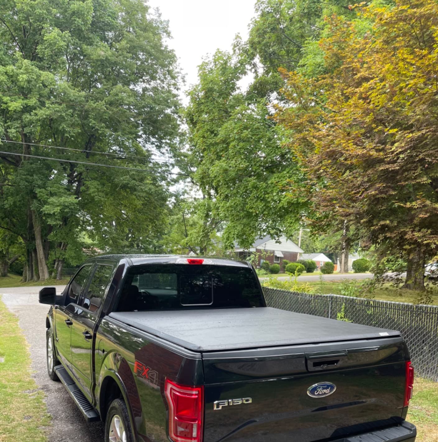 CAPSER F150 5.5FT Soft Tri Fold Tonneau Cover Compatible with 2015-2026 Ford F150 67Inch Truck Bed(incl.F150 Lightning) customer photo 1