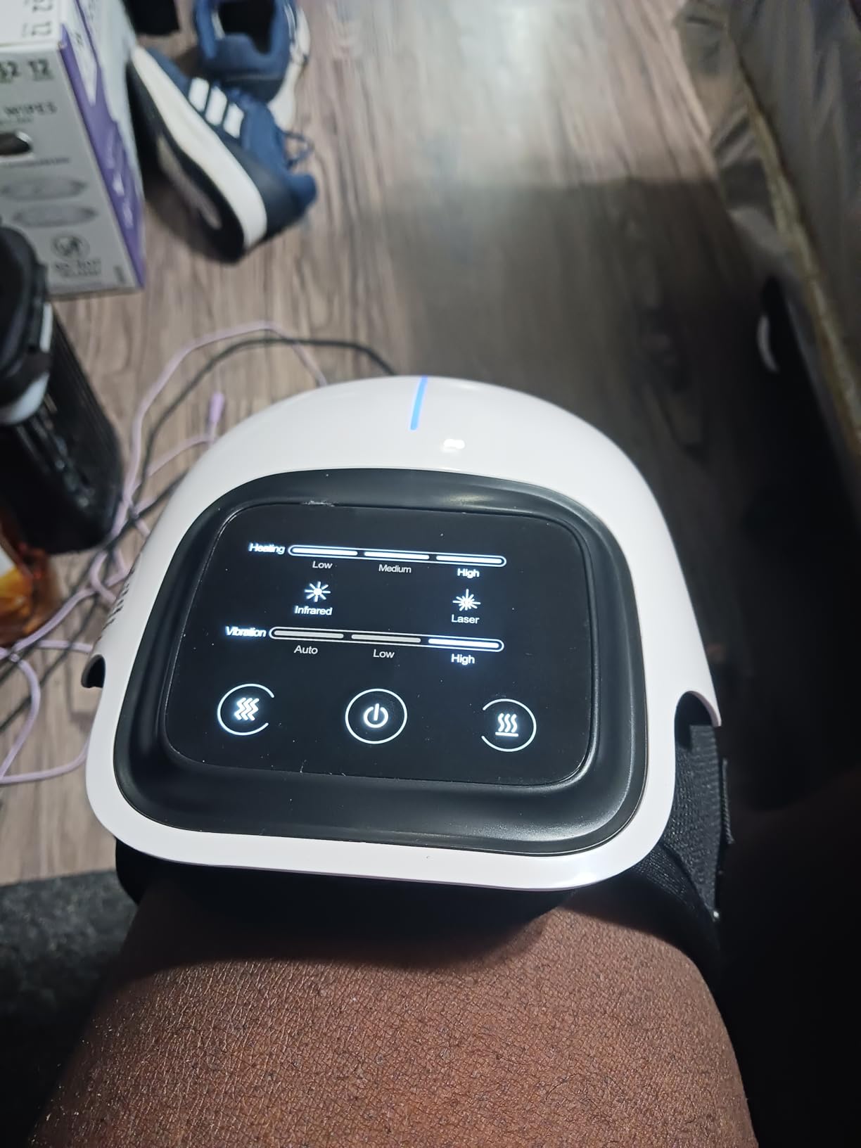 Knee Massager Smart for Pain Relief with Heat and Red Light Therapy, 2026 Updated Edition, Relax Tight Muscles, Ideal Gift for Men & Women, FSA-HSA Eligible customer photo 1
