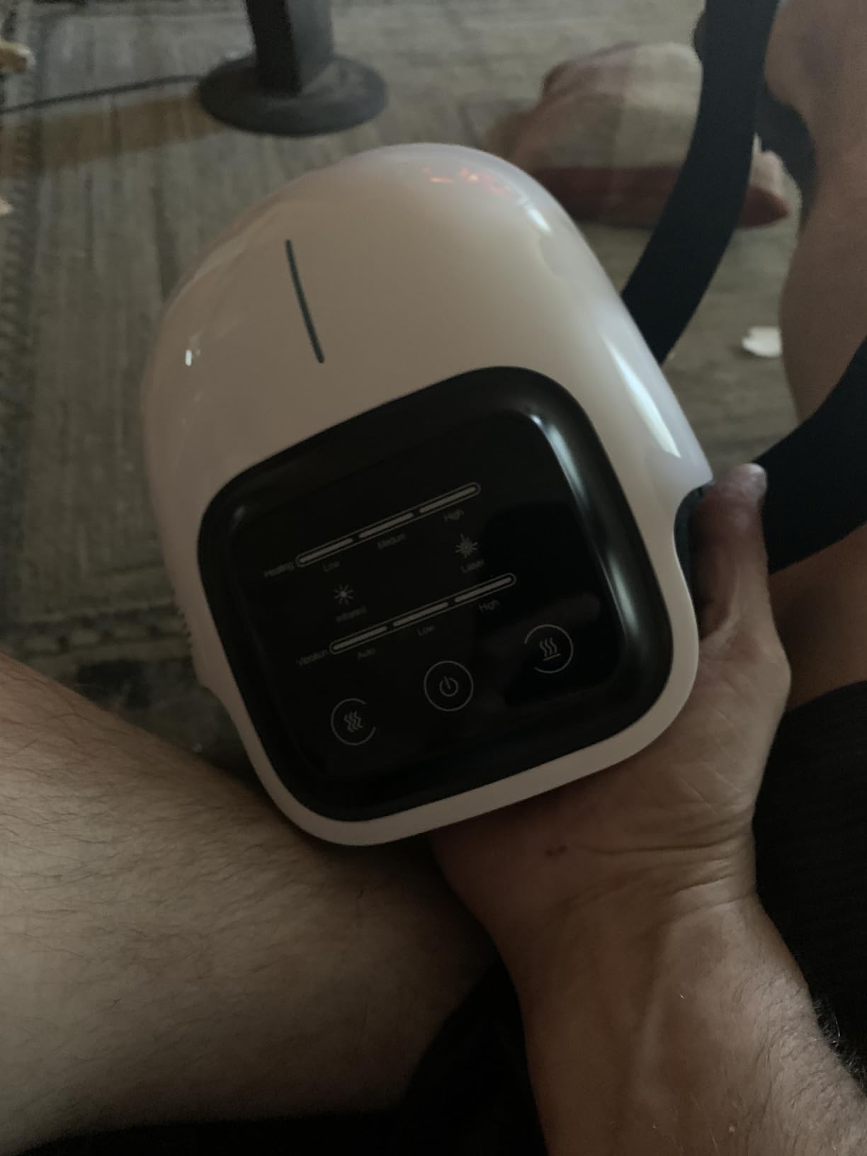Knee Massager Smart for Pain Relief with Heat and Red Light Therapy, 2026 Updated Edition, Relax Tight Muscles, Ideal Gift for Men & Women, FSA-HSA Eligible customer photo 2