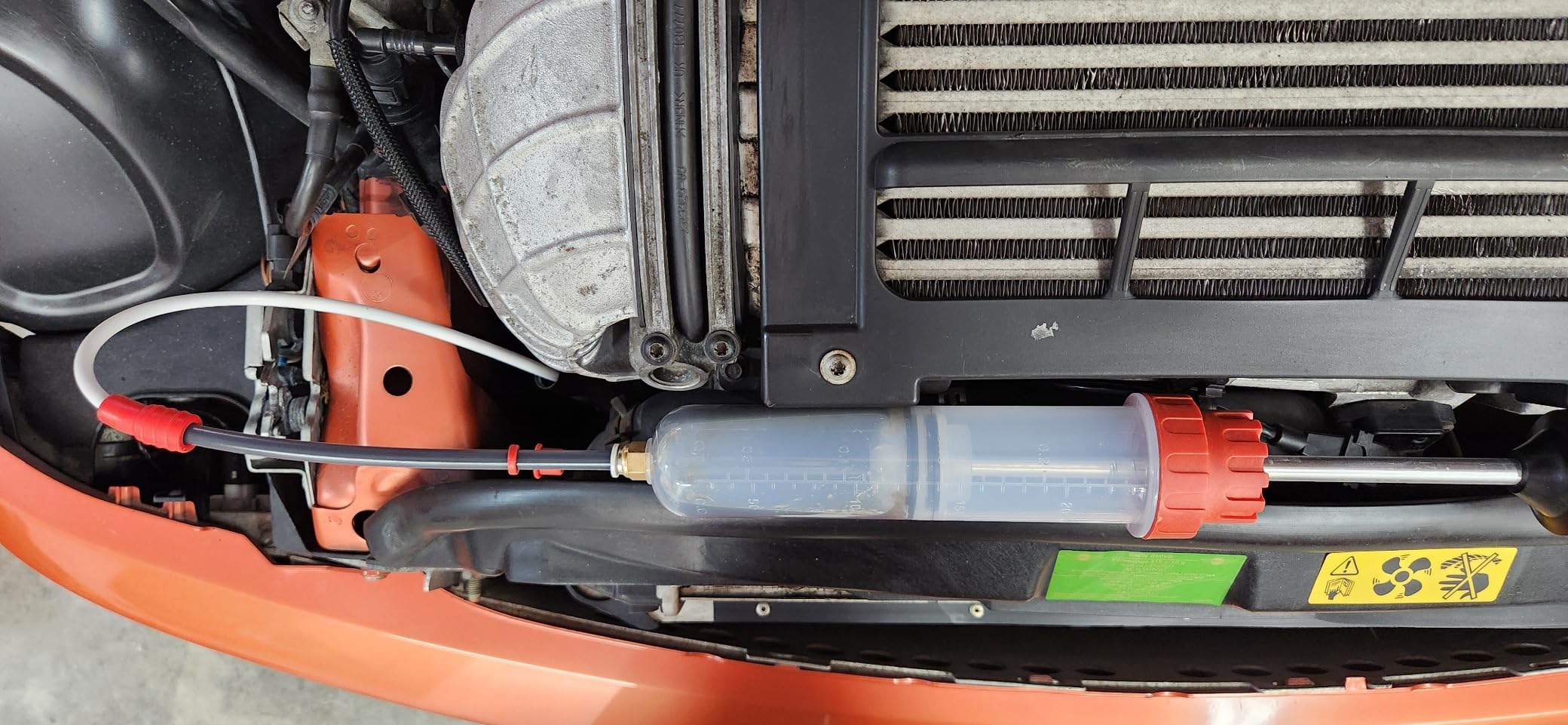 SEDY Fluid Extractor - 200cc Multi-Purpose Syringe, Oil Suction Pump, Manual Extraction and Filling Pump, Automotive Oil Syringe customer photo 2