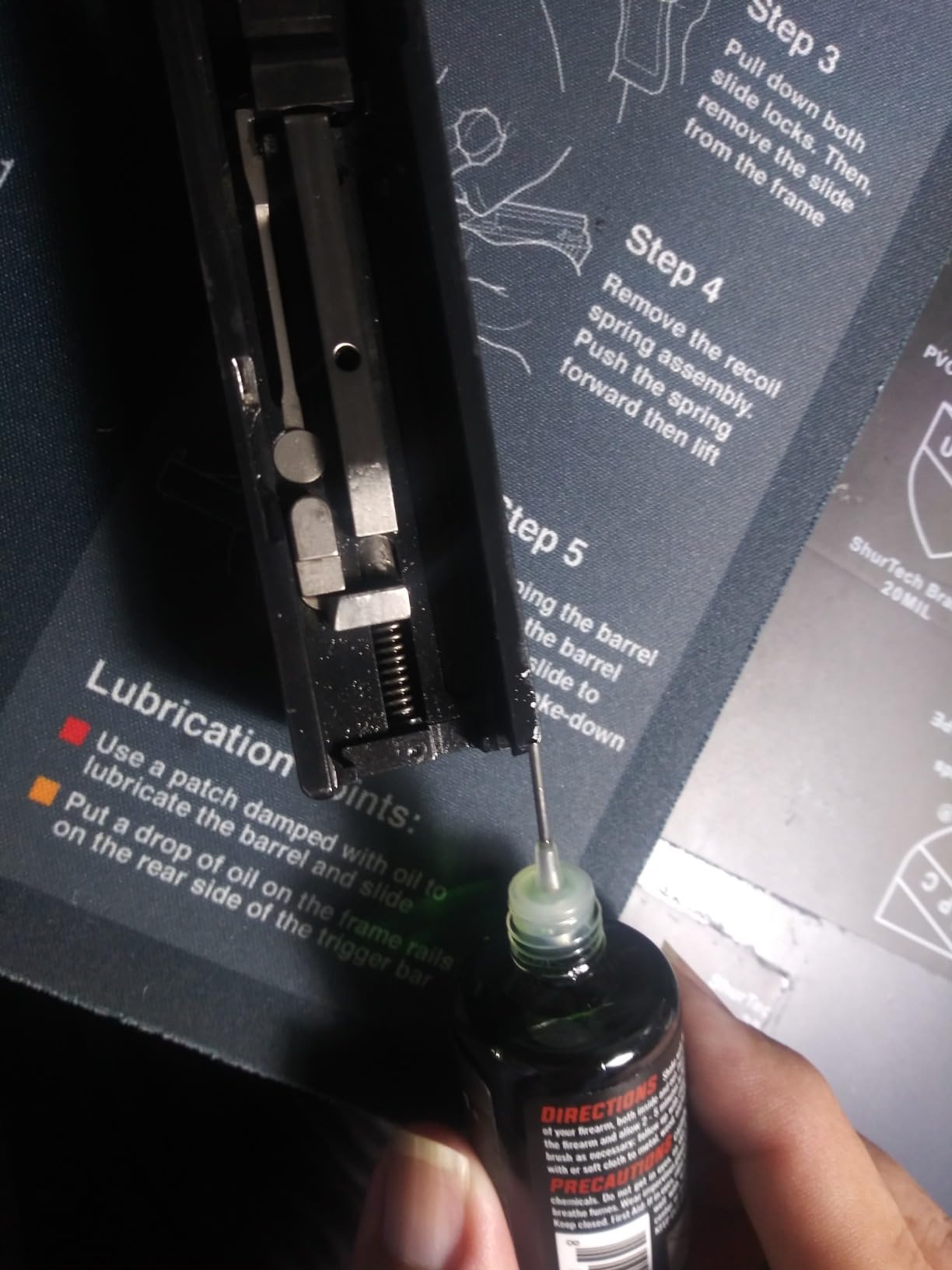 Mossy Oak CLP Gun Cleaning Oil | All-in-One Cleaner, Lubricant & Protectant | One-Step Gun Oil CLENZOIL customer photo 1