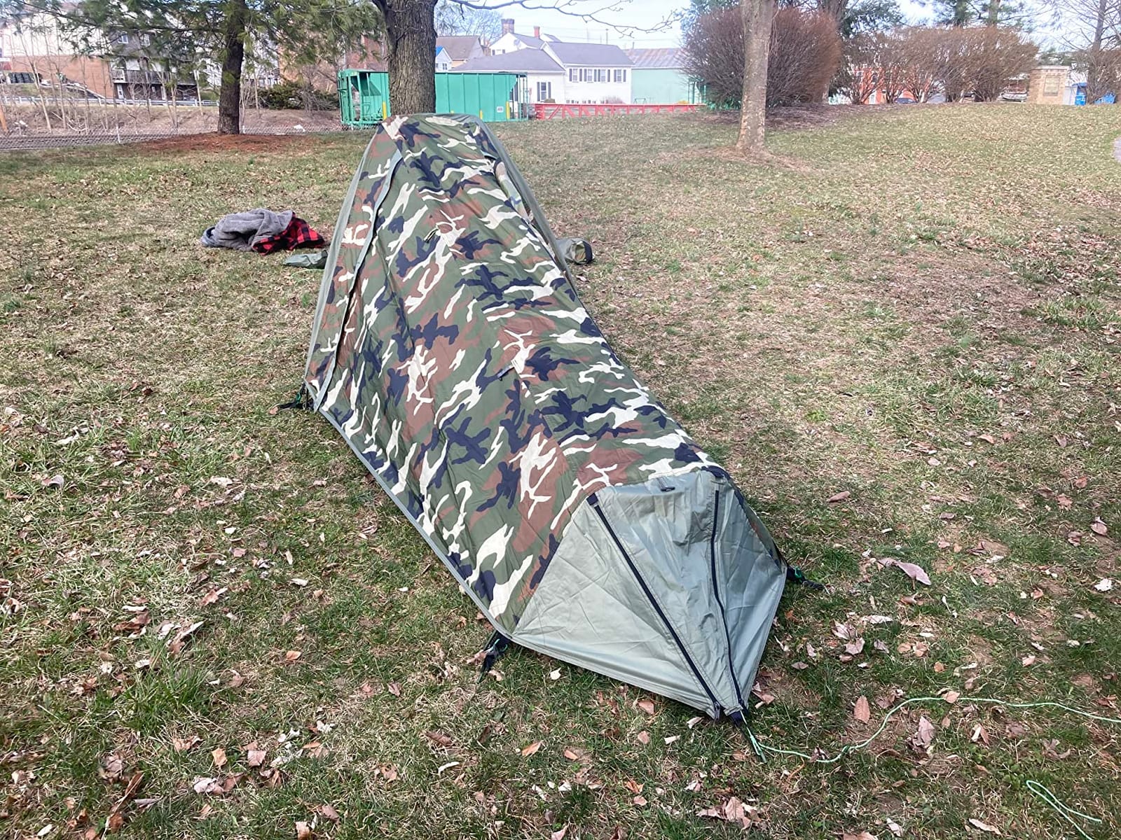 GEERTOP Ultralight Solo Bivy Tent, 1 Person Backpacking Tent for Camping customer photo 1