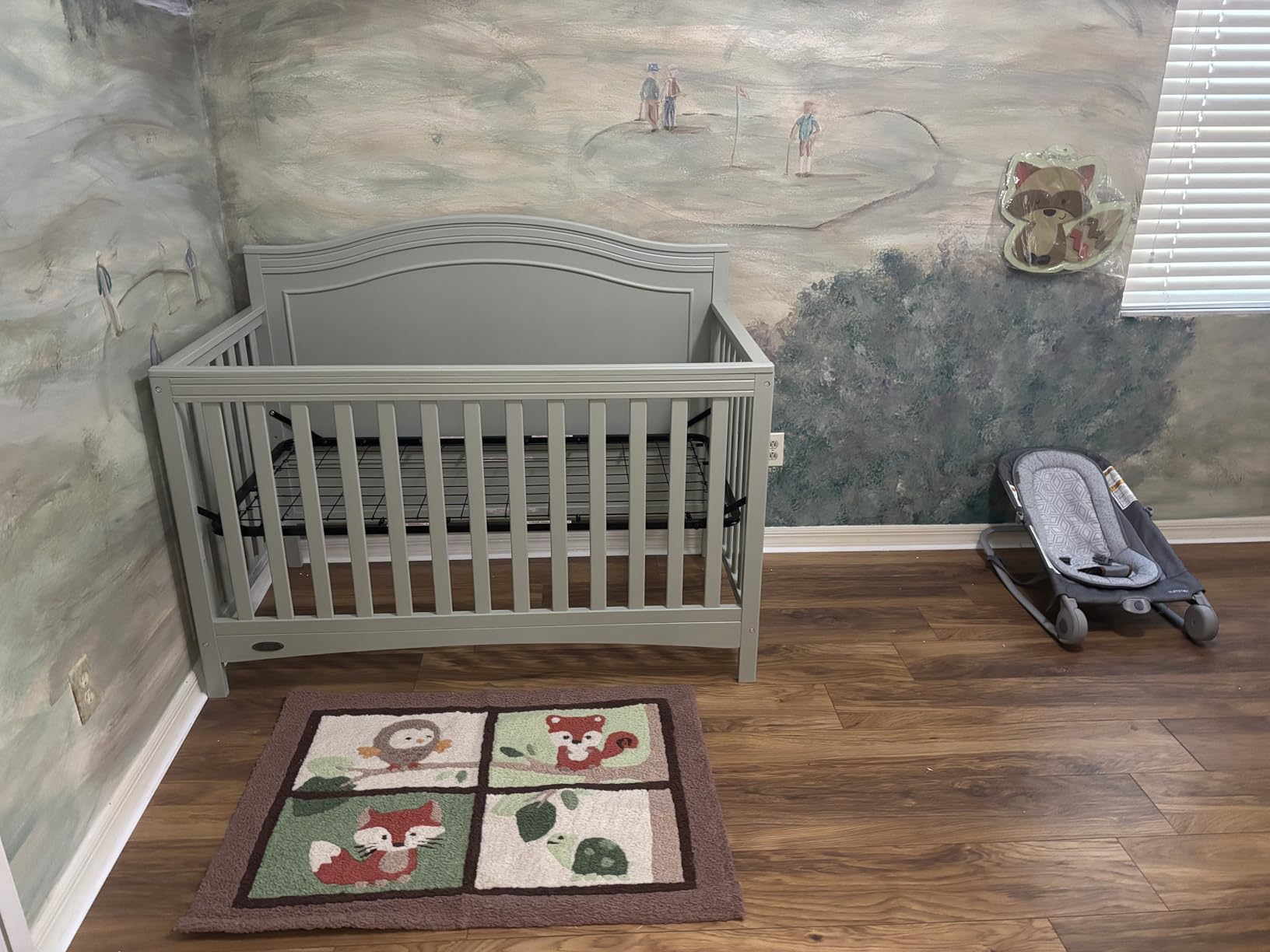 Graco Paris 4-in-1 Convertible Crib, White customer photo 1