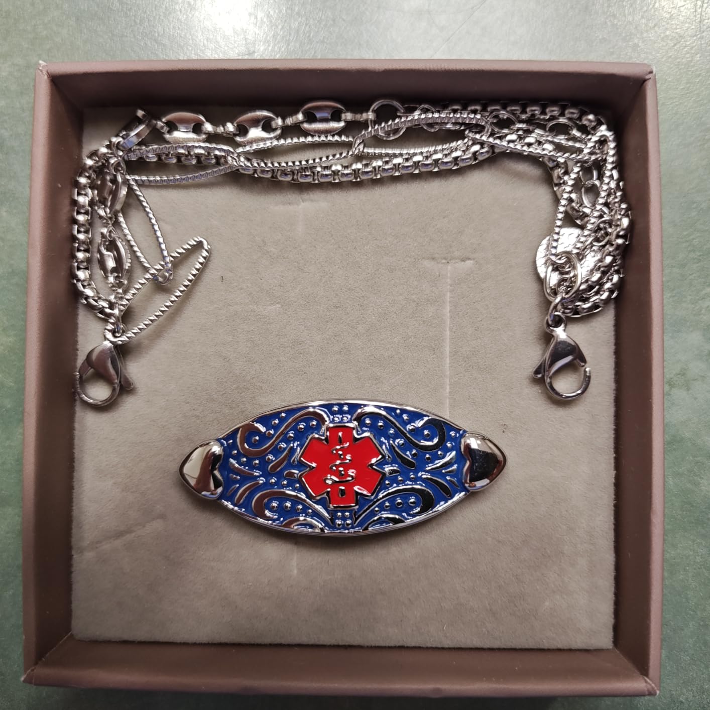 Medical Alert Bracelets for Women with Free Engraving customer photo 1