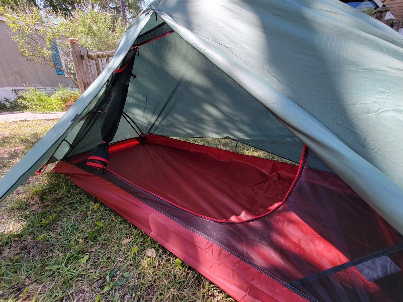 KAZOO Waterproof Backpacking Tent Ultralight 1/2 Person Lightweight Camping Tents 1/2 People Hiking Tents Aluminum Frame Double Layer customer photo 2