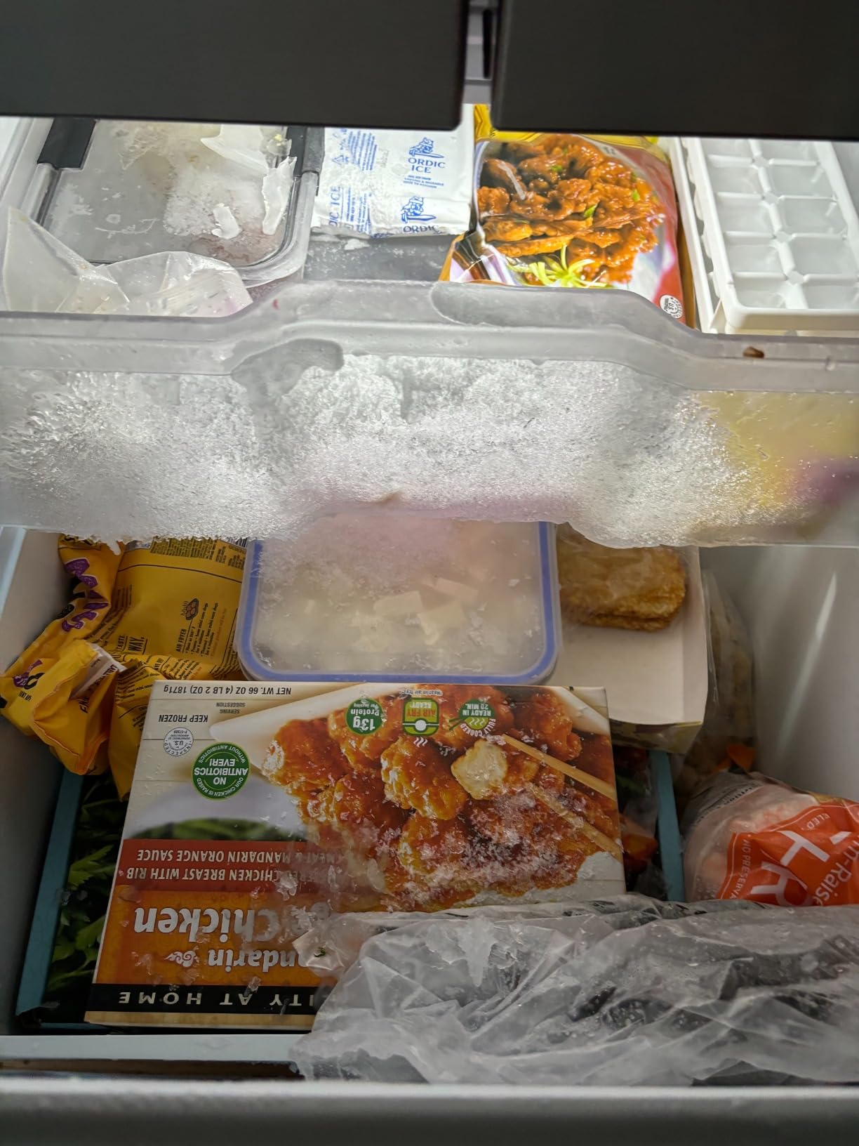 KoolMore Counter Depth French Door Refrigerator with Ice Maker, 4 Door Stainless-Steel Fridge - 22.5 Cu.Ft customer photo 2