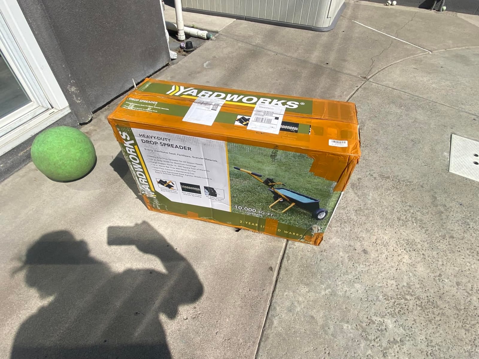 At Home 75 lb. Drop Spreader (me) customer photo 1