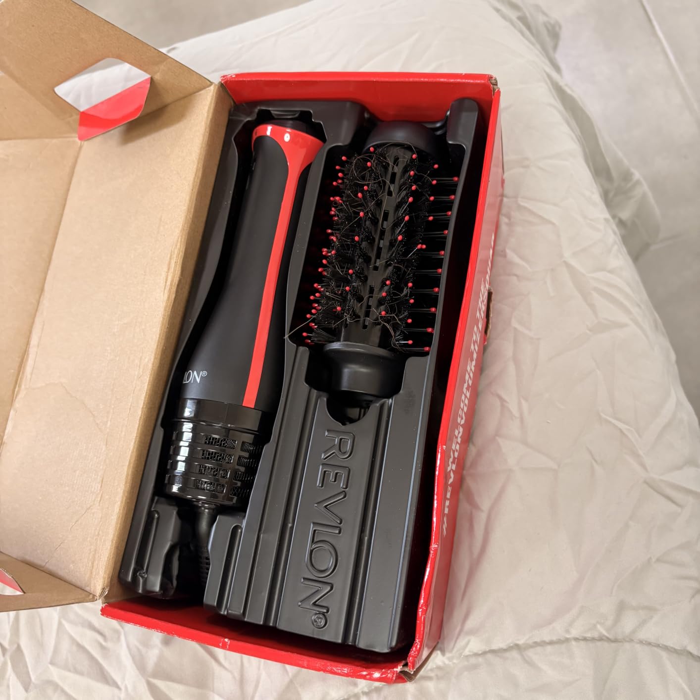 REVLON One-Step Volumizer Plus Hair Dryer and Styler, 2.4 in Barrel, Black customer photo 1