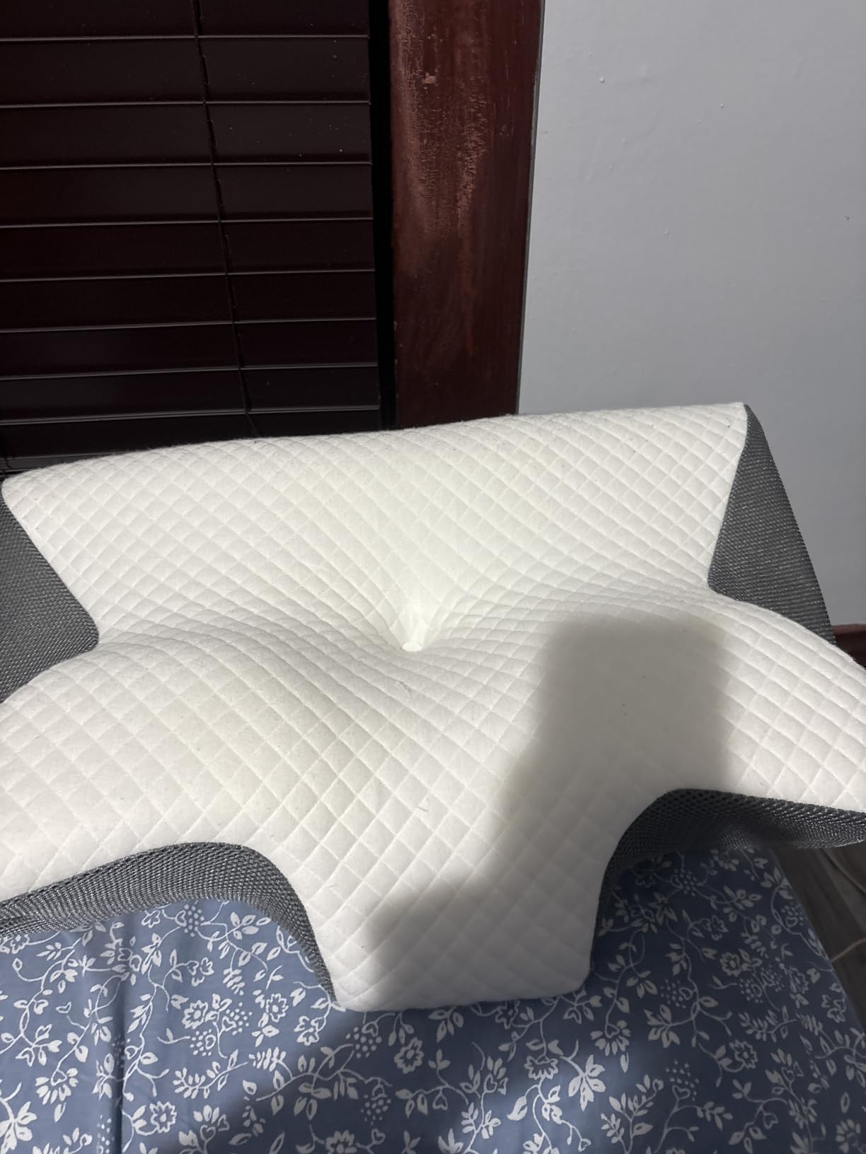 HOMCA Memory Foam Cervical Pillow, 2 in 1 Ergonomic Contour Orthopedic Pillow for Neck Pain, Contoured Support Pillows for Side Back Stomach Sleepers customer photo 2