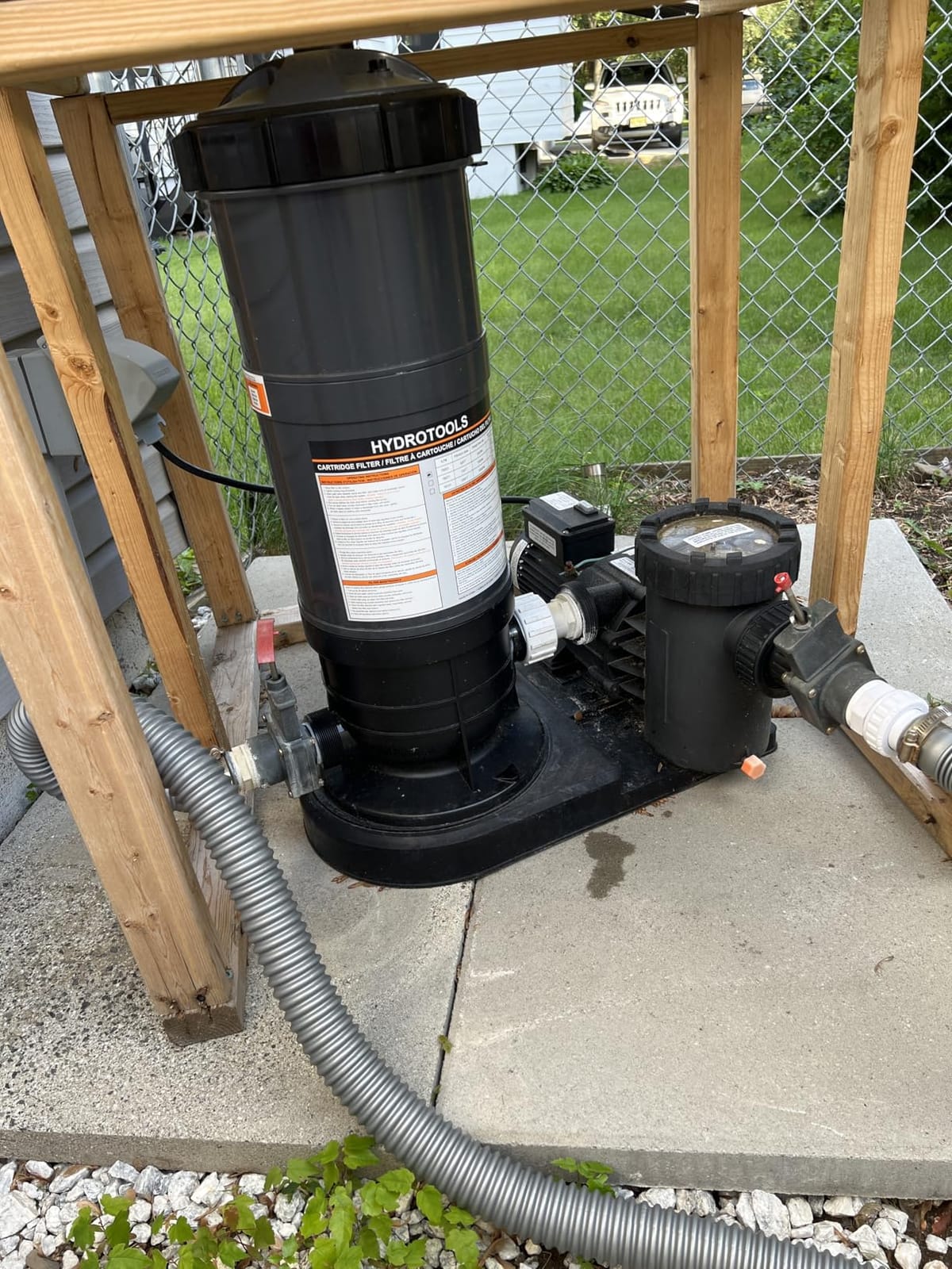 Swimline Pool Cartridge Filter Tank & Element, Sure-Flo 24K Gal customer photo 1
