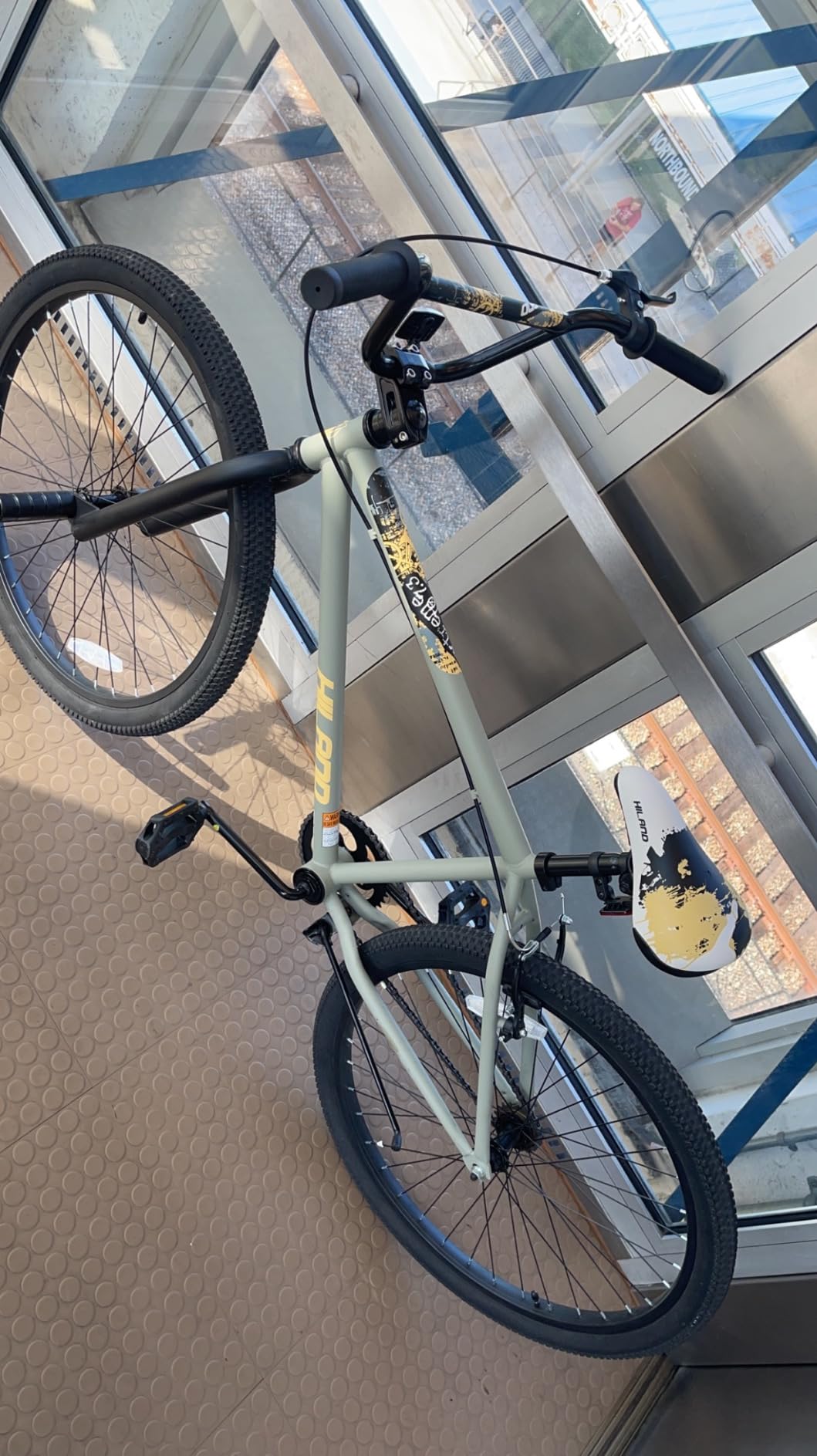 Hiland 24 26 inch BMX Bike for for Teen Bike and Adult Bikes, Beginner-Level BMX to Advanced Riders with 2 Pegs, Bicycles for Men and Women, Multiple Colors customer photo 2