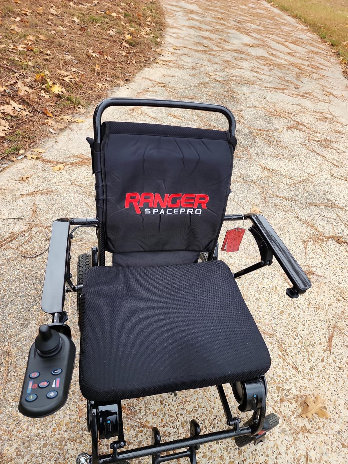 Porto Mobility Ranger SpacePro XL Carbon Fiber Lighweight Foldable Next Generation Electric Wheelchair (Carbon, XL Wide Seat) customer photo 1