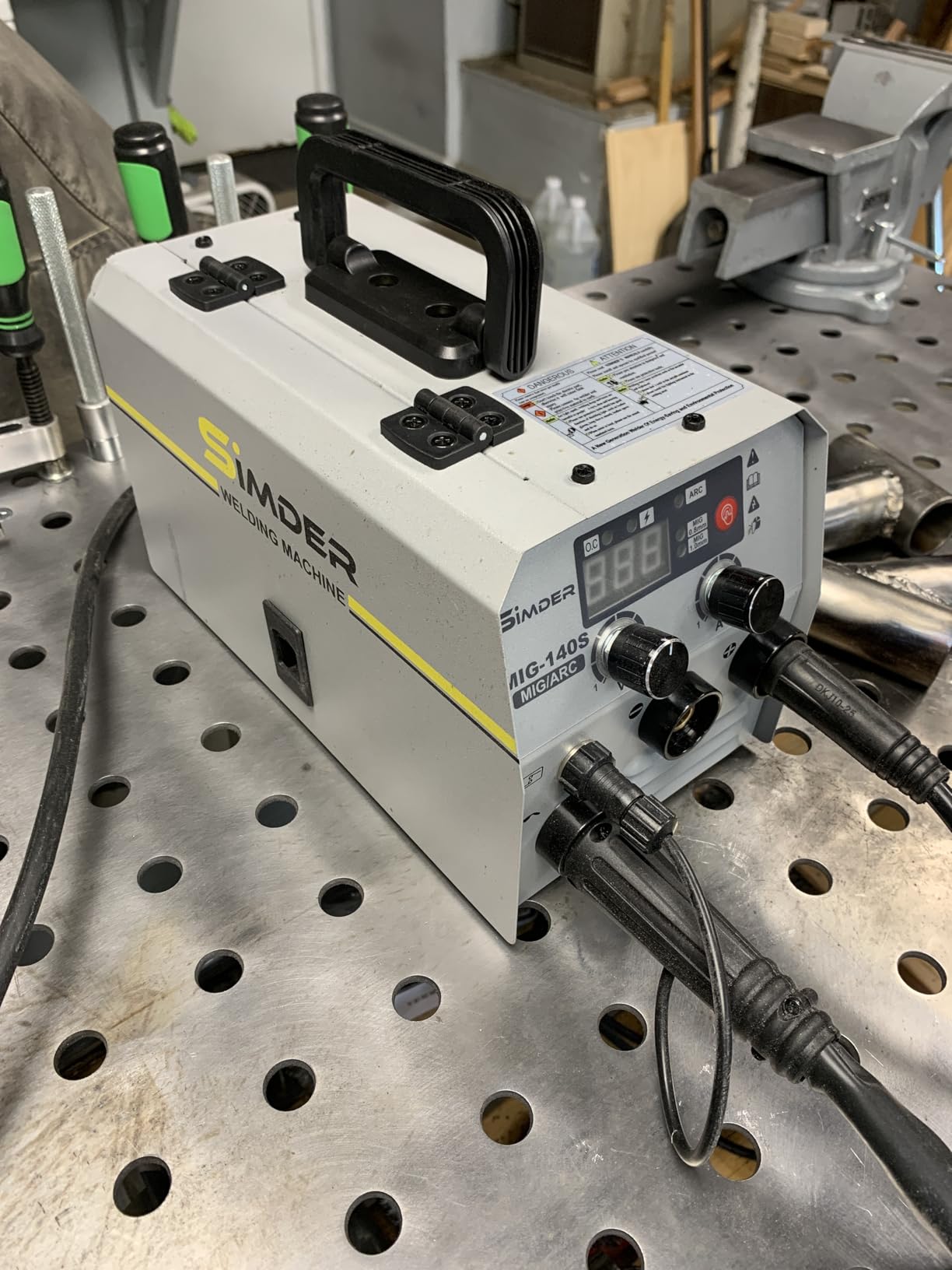 SSimder 140A MIG Welder 3 in 1, Dual Voltage Flux Core Lift TIG Stick customer photo 1