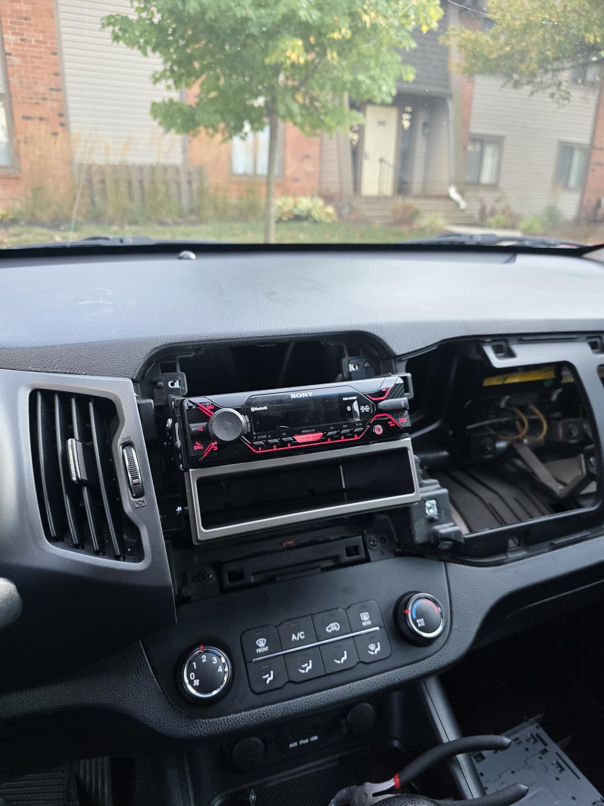 Sony DSX-A410BT Single Din Bluetooth Front USB AUX Car Stereo Digital Media Receiver (No CD Player) customer photo 1