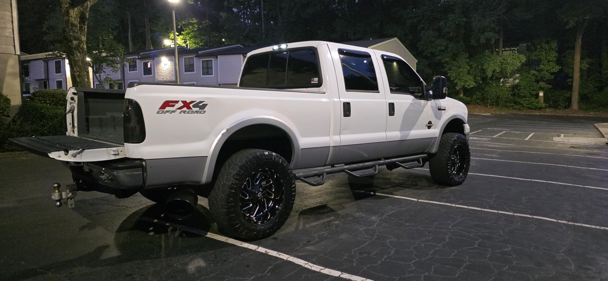 32pcs M14x1.5 Lug Nuts Spline Black, 14x1.5 Aftermarket Wheel Lug Nuts for F150 F250 F350 Silverado Sierra Ram 2500 3500 with 1 Socket Keys Long Extended customer photo 1